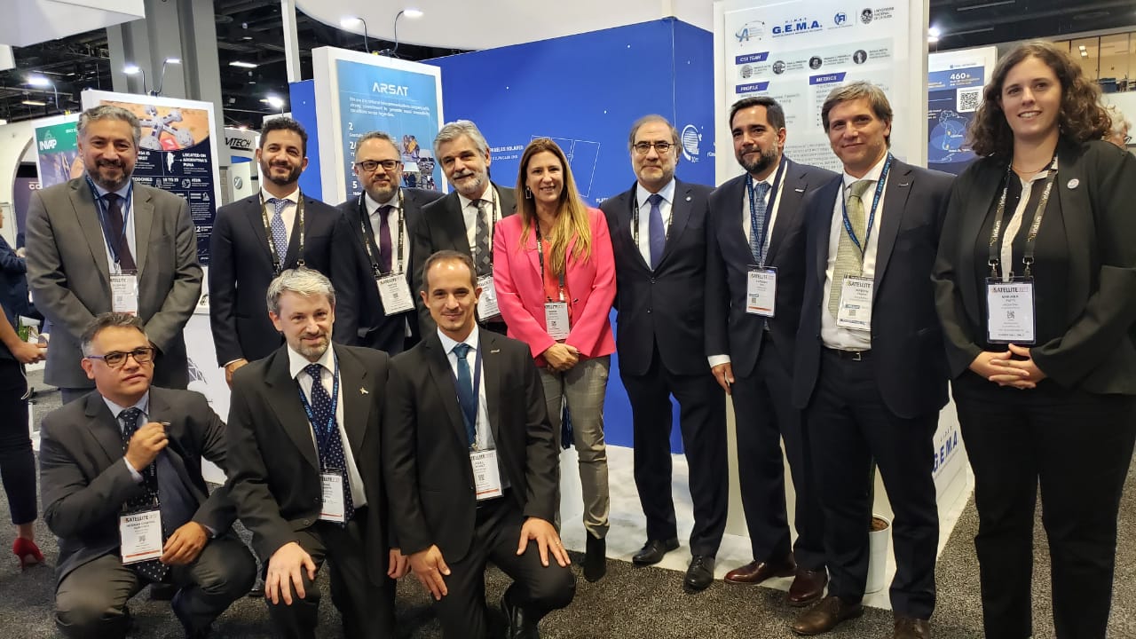 Se inauguró el Pabellón Argentino en el Satellite 2022